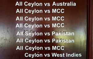 Donald Bradman and M Sathasivam Inspect The Pitch Before Australia Vs All Ceylon In 1948 At P Saravanamuttu International Cricket Stadium | P Sara Oval | Colombo | Sri Lanka | Australian Cricket Tours