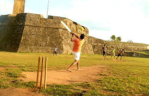 Cricket Being Played On Galle Fort Opposite Galle Cricket Ground | Galle | Sri Lanka | Australian Cricket Tours
