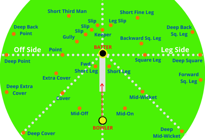 Cricket Fielding Positions